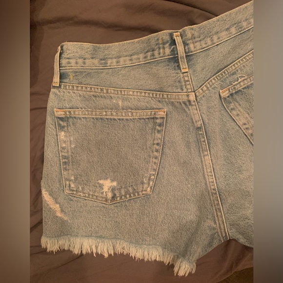 AGOLDE PARKER Vintage Cut Off Denim Shorts - Swapmeet - Size 29 - New! - Picture 9 of 9